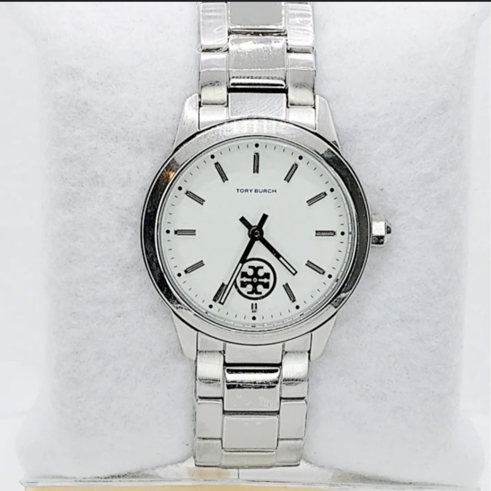 TORY BURCH SILVER WATCH